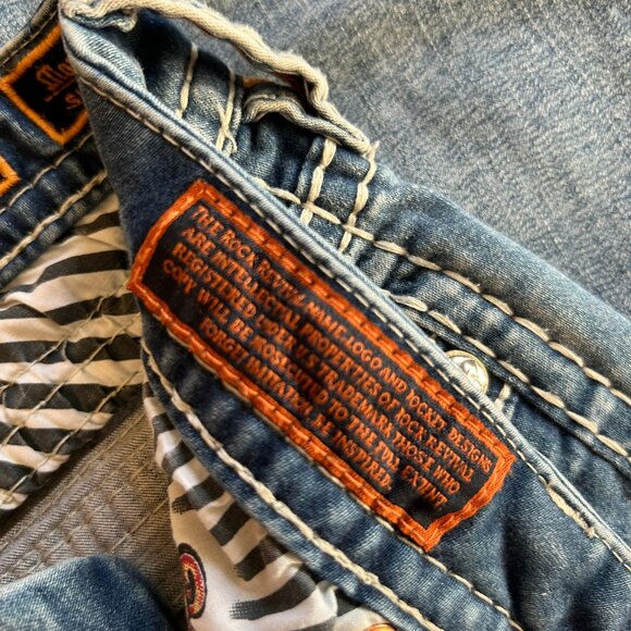 Rock Revival Jeans Size 29, Slim Boot - Picture 7 of 8